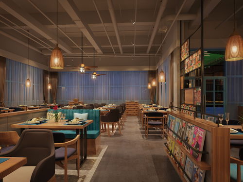重庆餐厅装修公司 餐厅设计效果图 餐厅室内设计